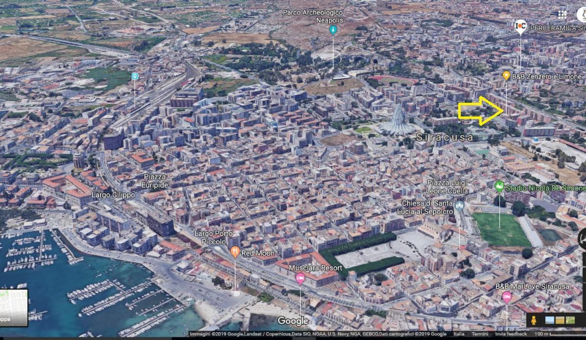 Zenzero E Limone Bed and Breakfast Syracuse Buitenkant foto